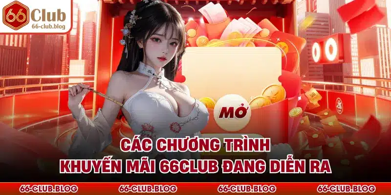 Các chương trình khuyến mãi 66Club đang diễn ra