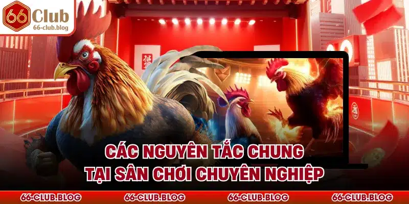 Các nguyên tắc chung tại sân chơi chuyên nghiệp